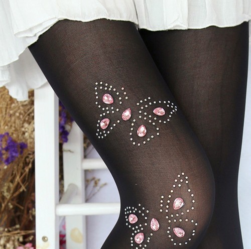 Sexy strumpfhose zirkonia - strumpfhose,