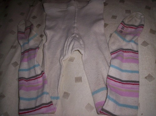 Tolle strumpfhose creme m - tolle,
